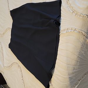 Susan Graver black A-line skirt, size Large